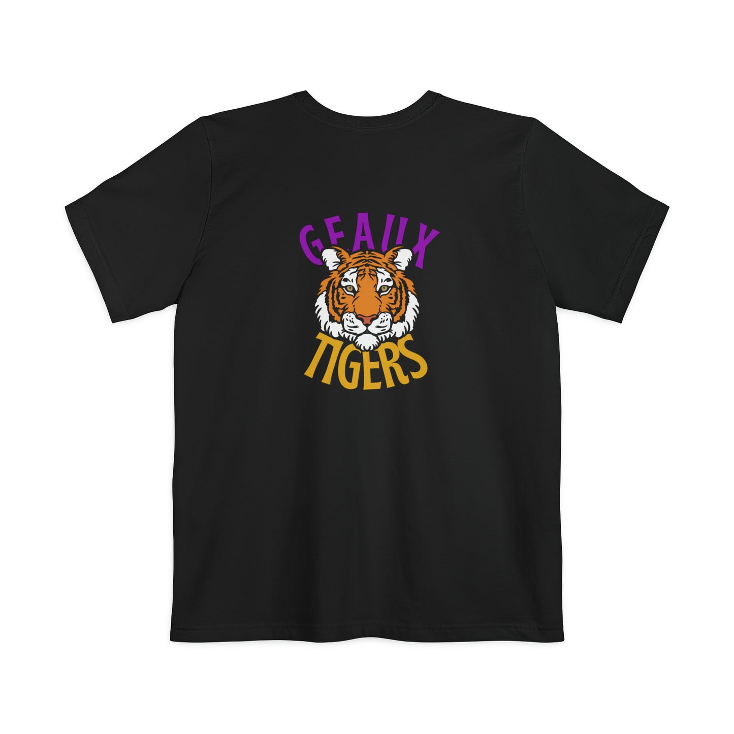 Geaux Tigers, Gameday, College Sports, Unisex Pocket T-shirt, 4 Colors to Choose from. LSU Colors