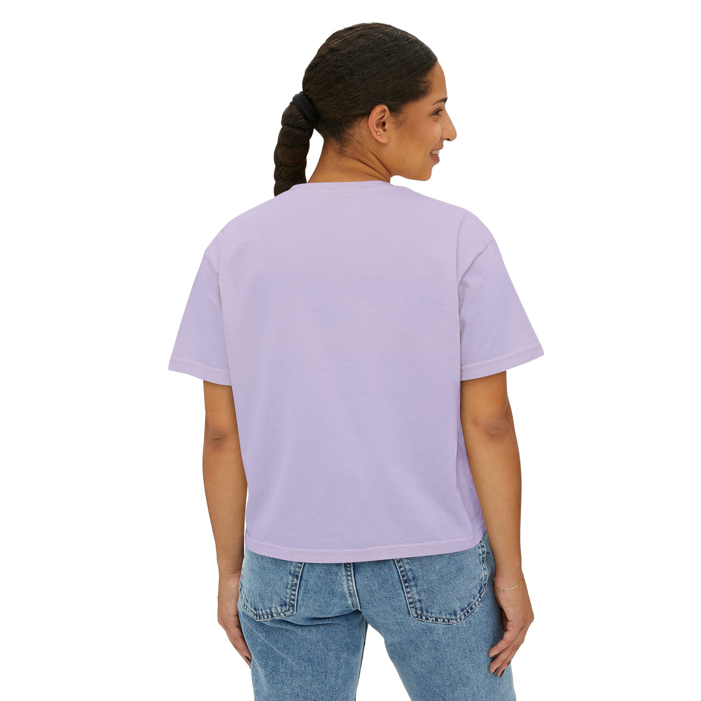 Gameday, Geaux Tigers, Purple and Gold, Comfort Colors, College Teams, Women's Boxy Tee