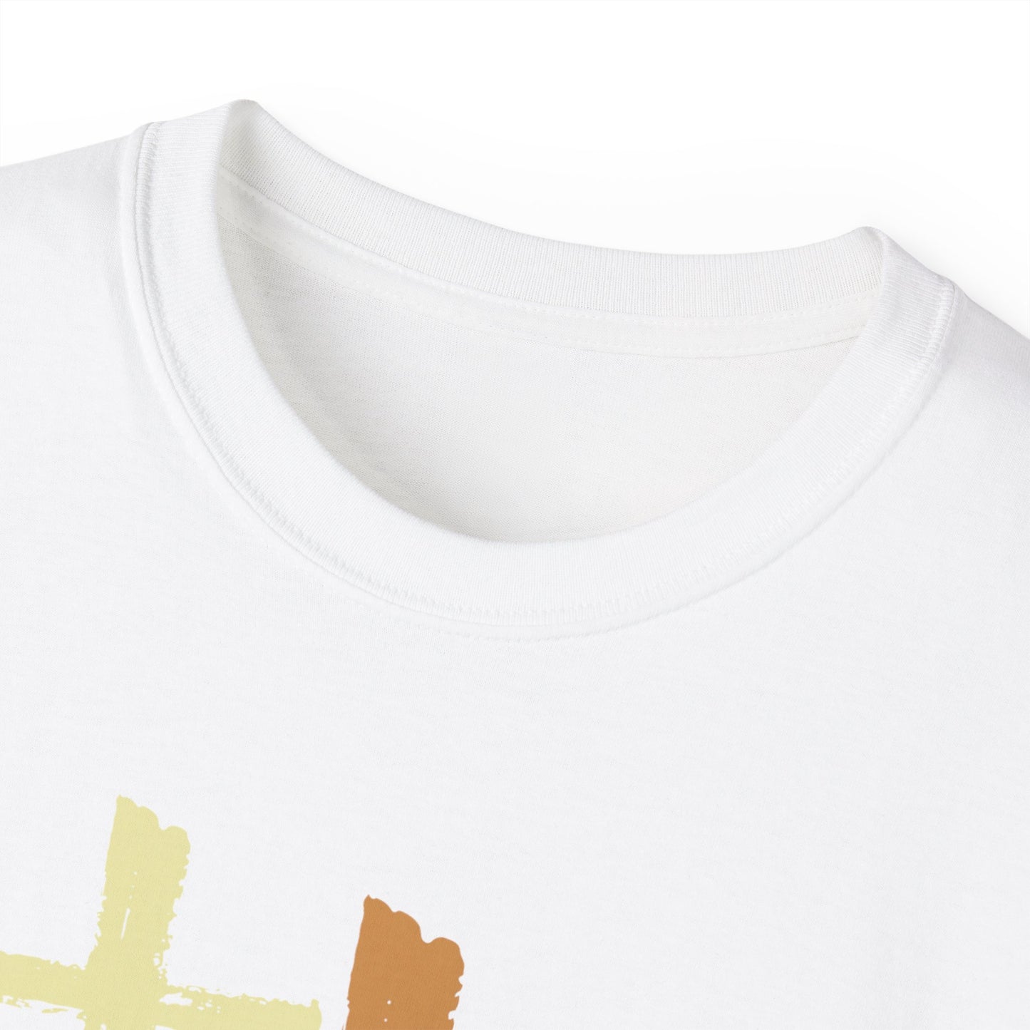 Christian, 3 Crosses, Religious Unisex Ultra Cotton Tee