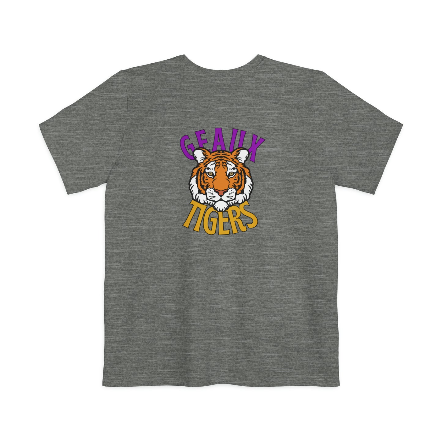 Geaux Tigers, Gameday, College Sports, Unisex Pocket T-shirt, 4 Colors to Choose from. LSU Colors