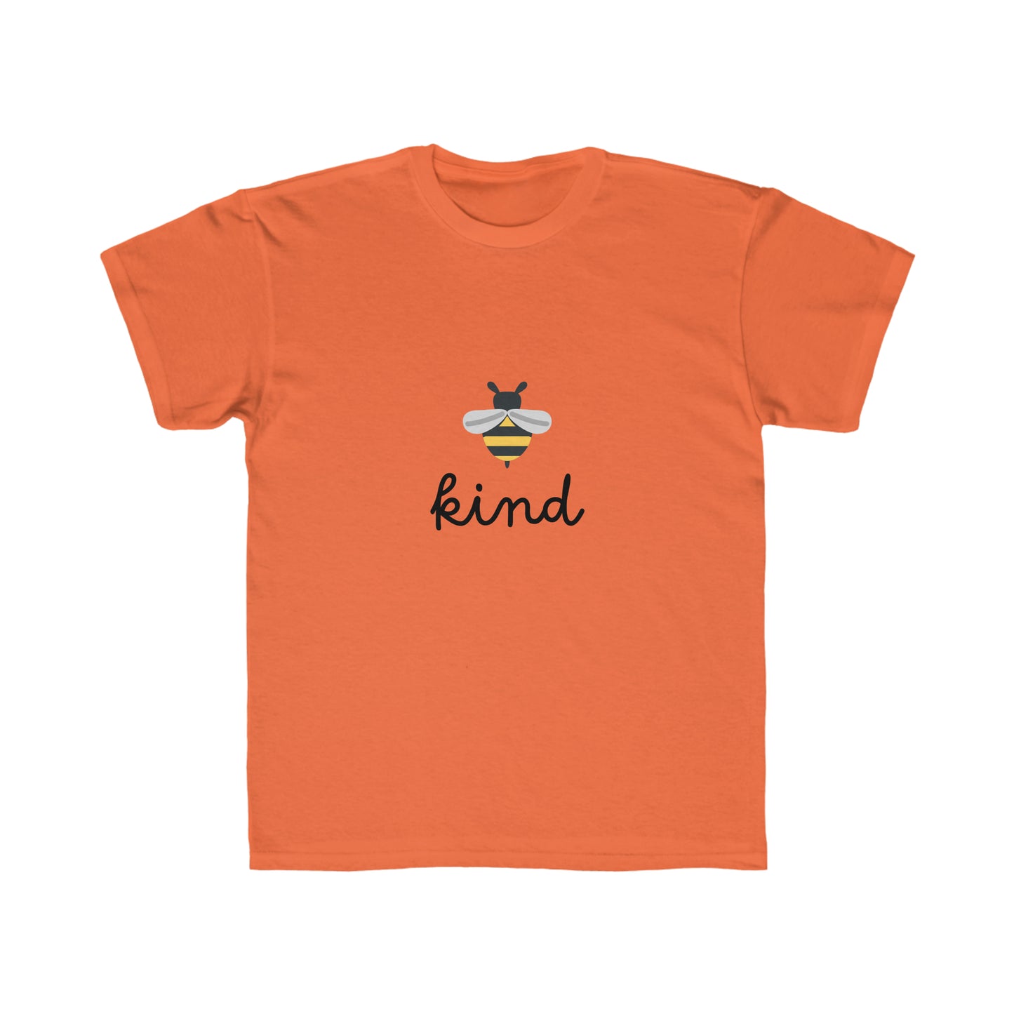 Kids Regular Fit Tee, Bee, Bee Kind, Spring, Big Kids, Boys and Girls