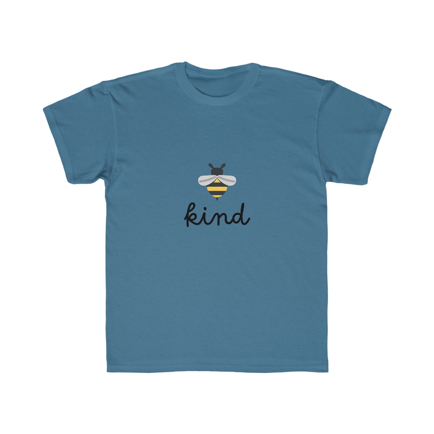 Kids Regular Fit Tee, Bee, Bee Kind, Spring, Big Kids, Boys and Girls