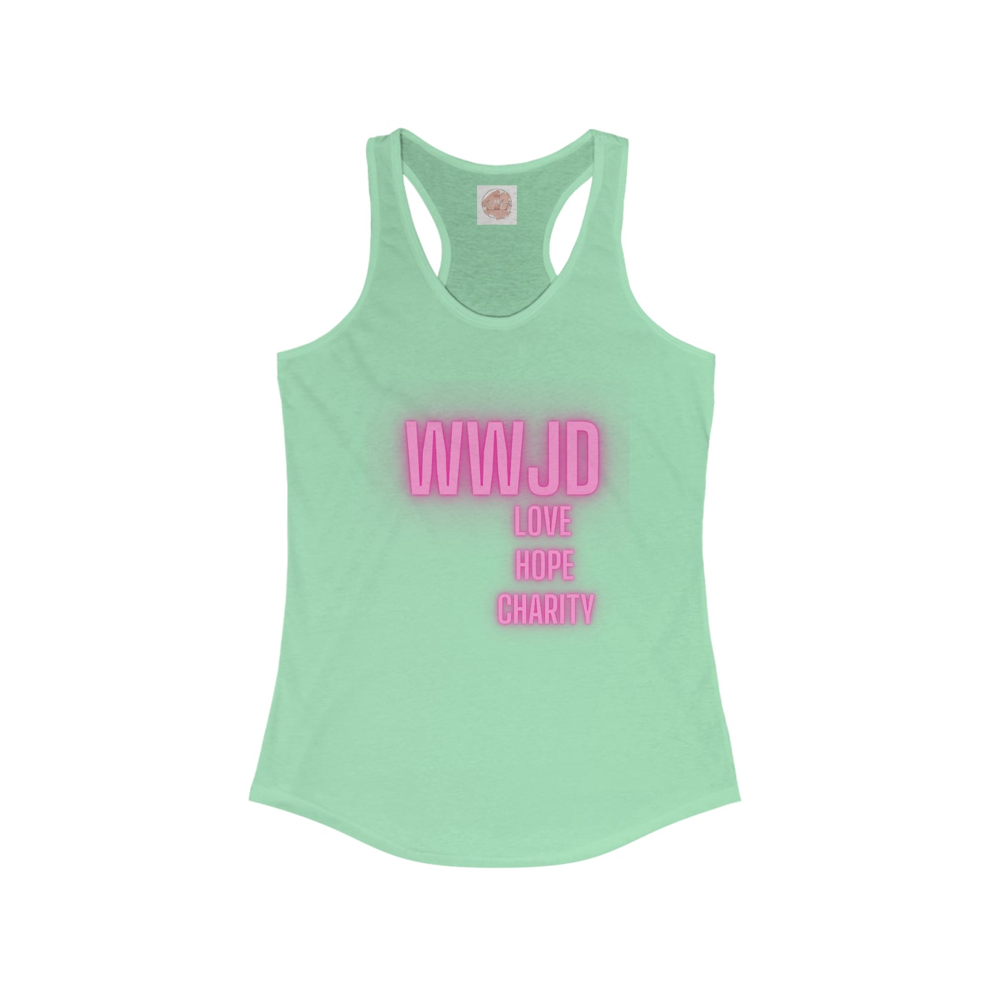 Christian, Religious, Workout, Yoga,Women's Ideal Racerback Tank