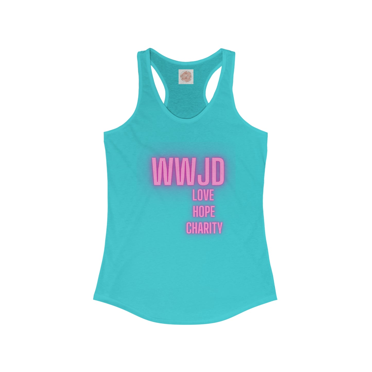 Christian, Religious, Workout, Yoga,Women's Ideal Racerback Tank