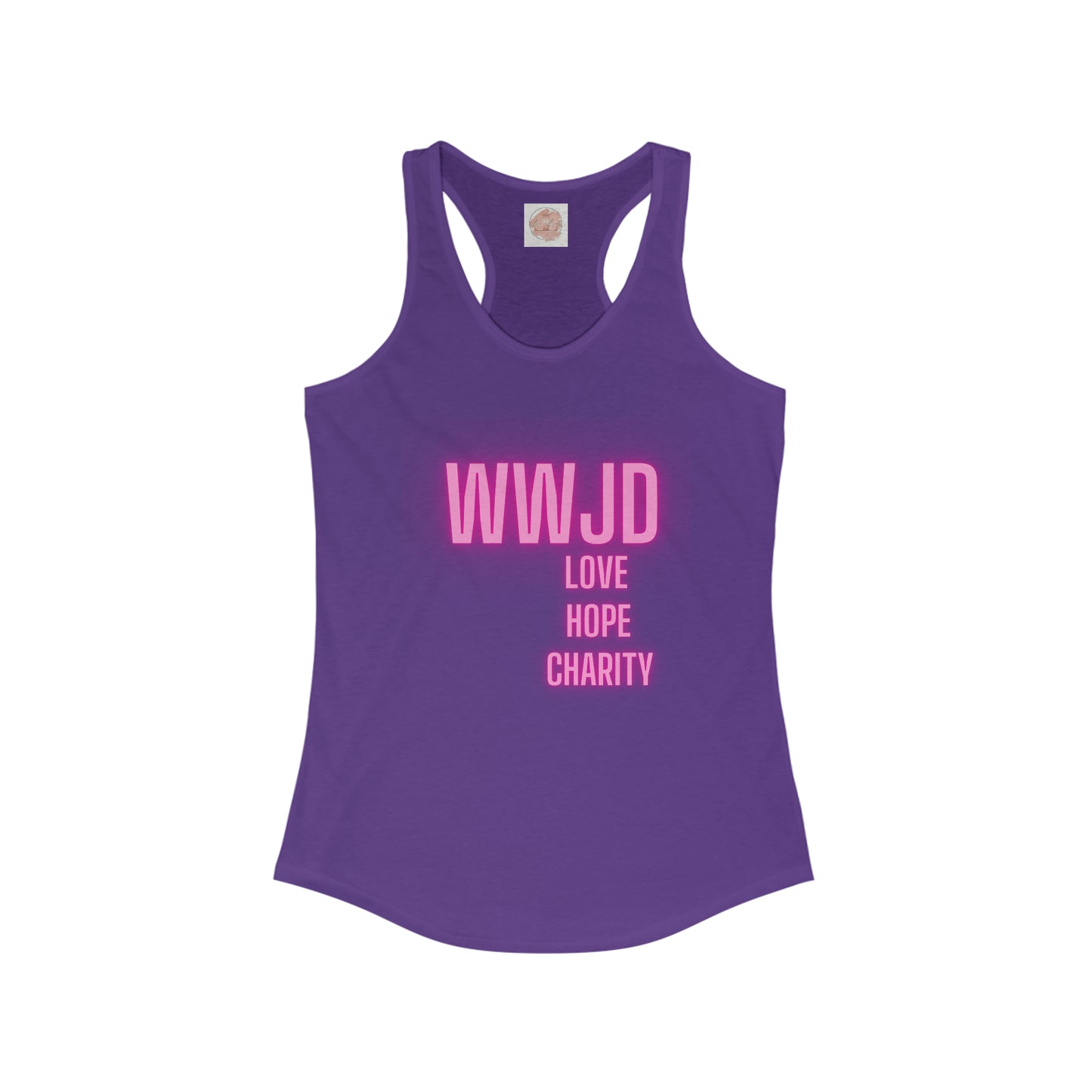 Christian, Religious, Workout, Yoga,Women's Ideal Racerback Tank