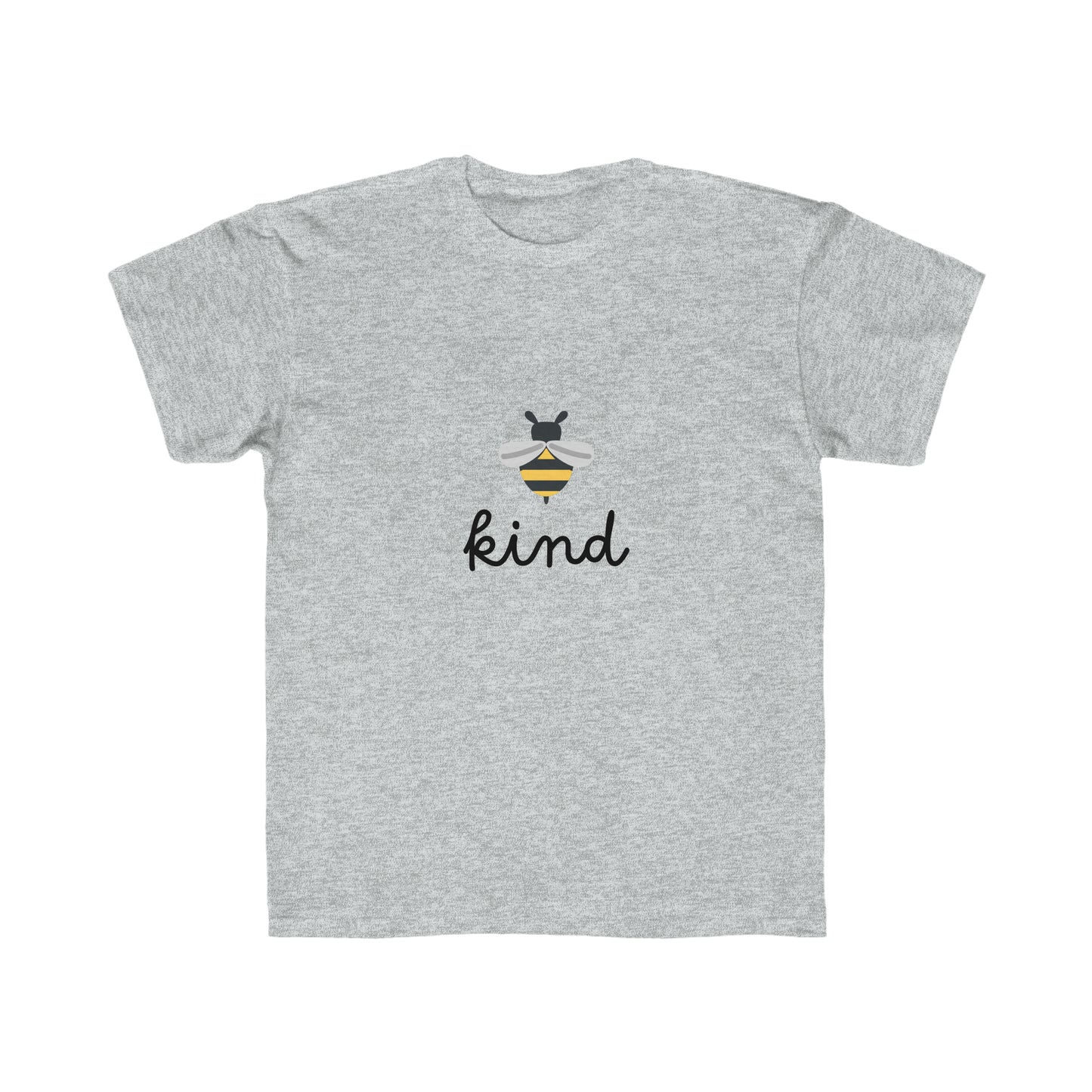 Kids Regular Fit Tee, Bee, Bee Kind, Spring, Big Kids, Boys and Girls