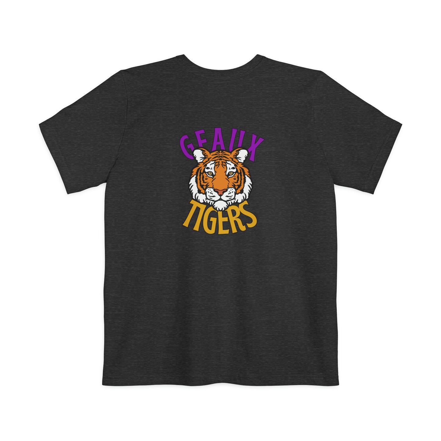 Geaux Tigers, Gameday, College Sports, Unisex Pocket T-shirt, 4 Colors to Choose from. LSU Colors