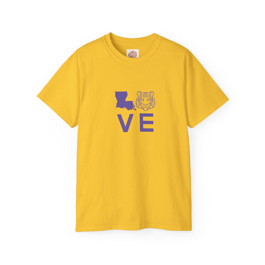 LSU, Purple and Gold, Gameday, Unisex Ultra Cotton Tee, 2 Colors