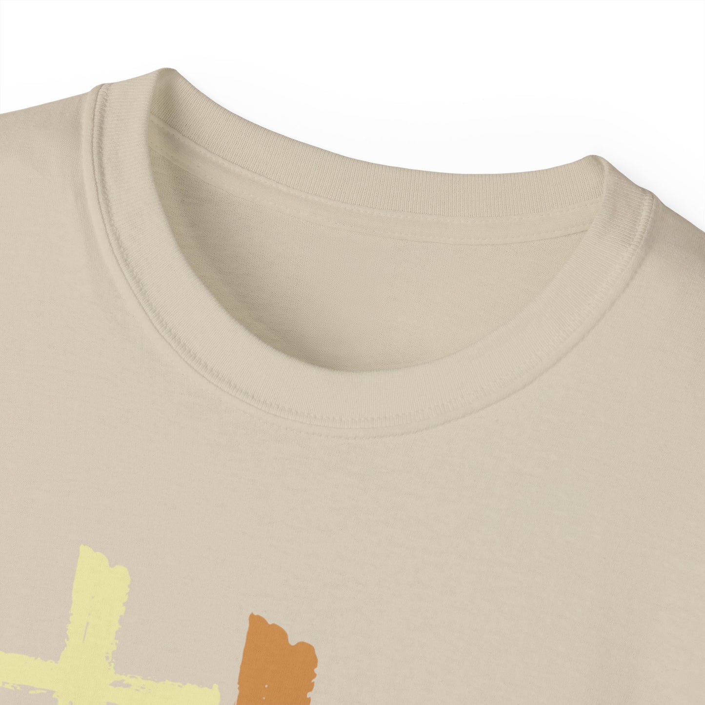 Christian, 3 Crosses, Religious Unisex Ultra Cotton Tee